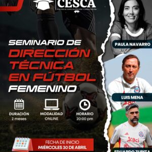 Curso De Dirección Técnica En Fútbol Femenino