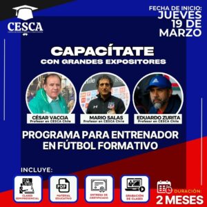 CURSO DE DIRECCIÓN TÉCNICA EN FÚTBOL DE MENORES