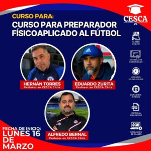 CURSO DE PREPARACIÓN FÍSICA EN EL FÚTBOL